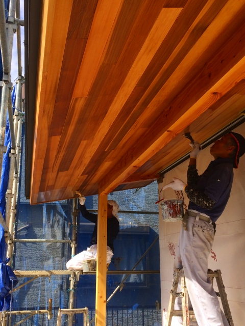 シマハウス　〜vol.10　軒裏