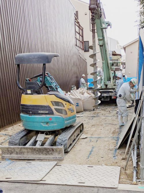 MASUDAの現場から＃地盤改良工事