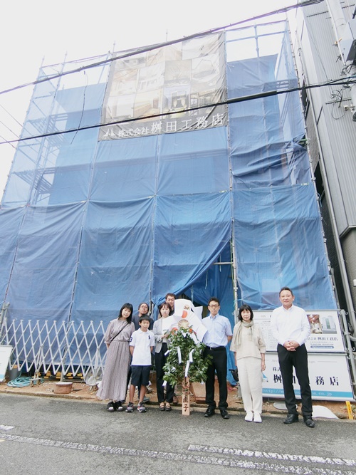 ＭＡＳＵＤＡの現場から＃2019.08－地鎮祭・上棟式・竣工・イベント－