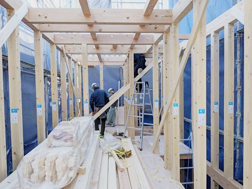 MASUDAの現場から＃Ｏ様邸上棟