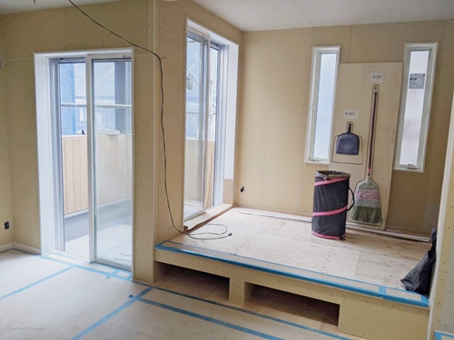 MASUDAの現場から#M様邸まもなく仕上げ工事