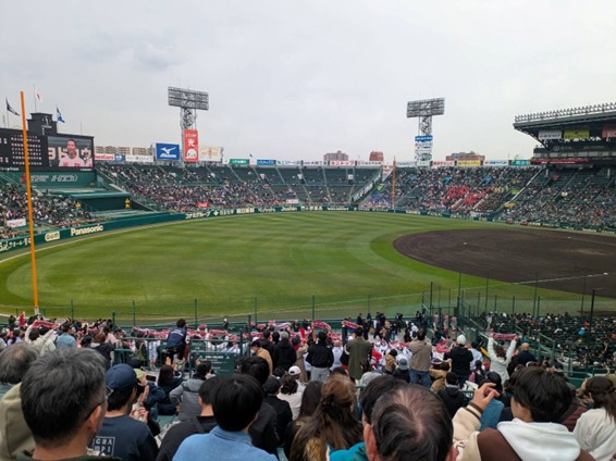 センバツ高校野球観戦！！